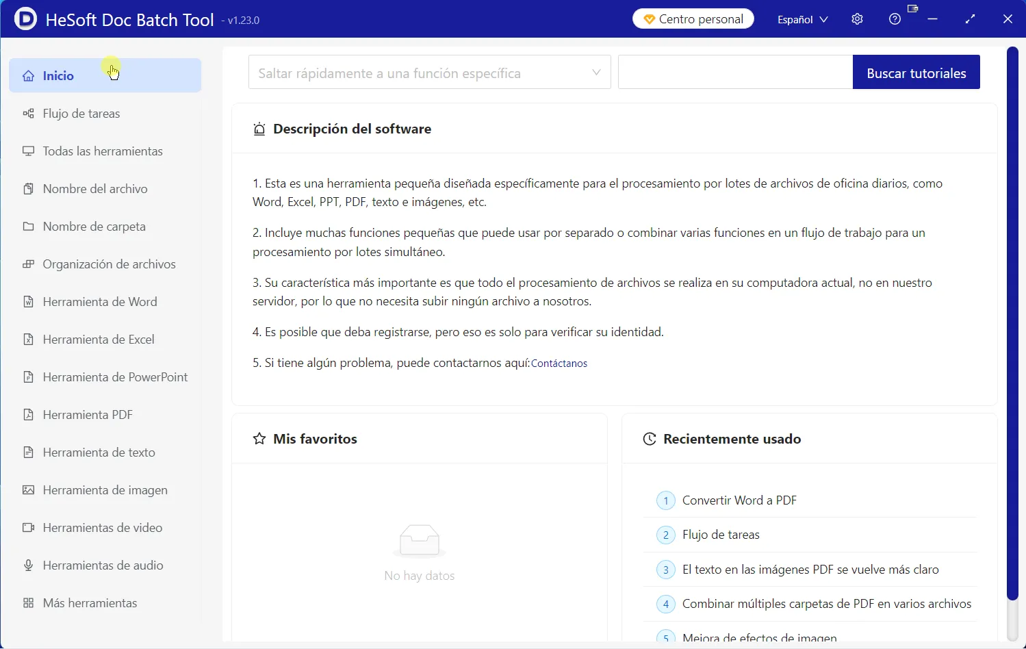 HeSoft Doc Batch Tool